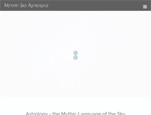 Tablet Screenshot of mythicsky.com